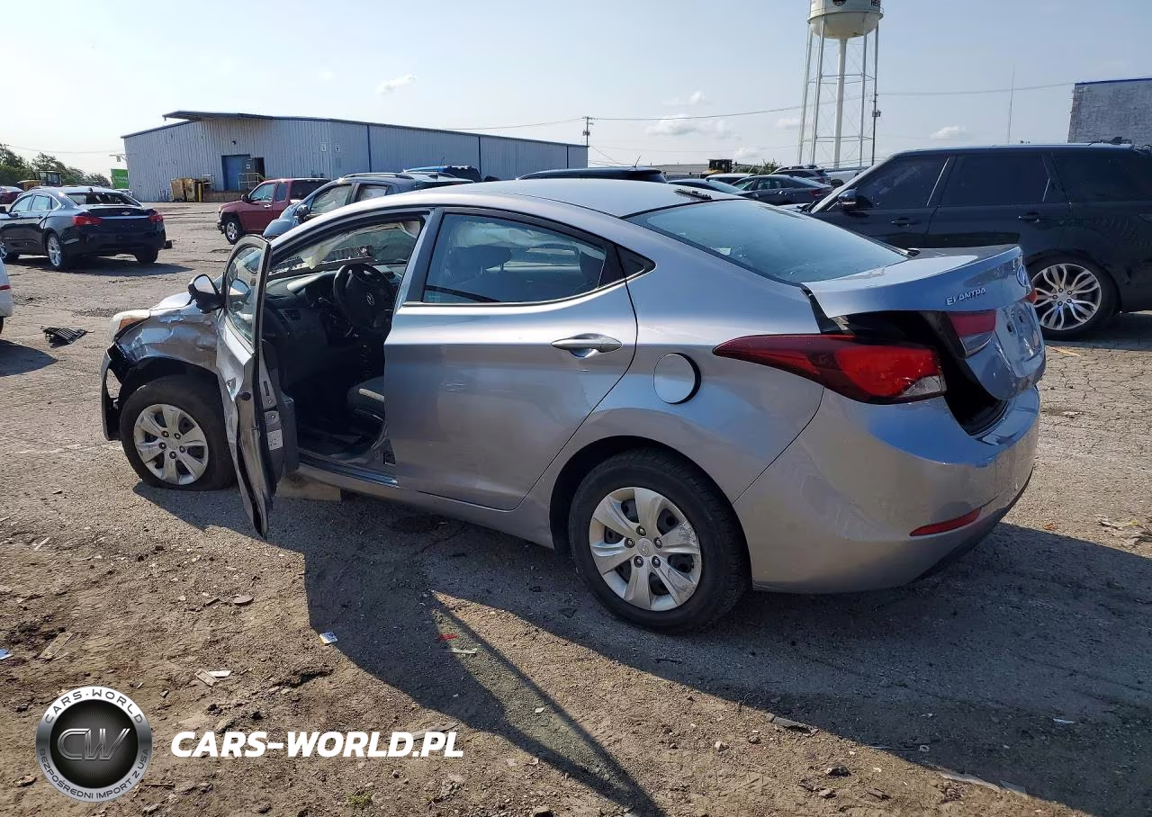 2016 Hyundai Elantra Se VIN:5NPDH4AE3GH752123 - 2