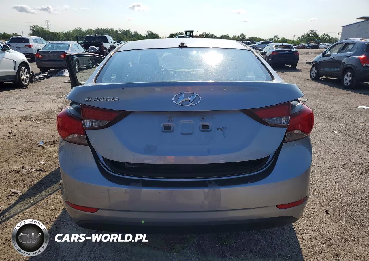 2016 Hyundai Elantra Se VIN:5NPDH4AE3GH752123 - 6