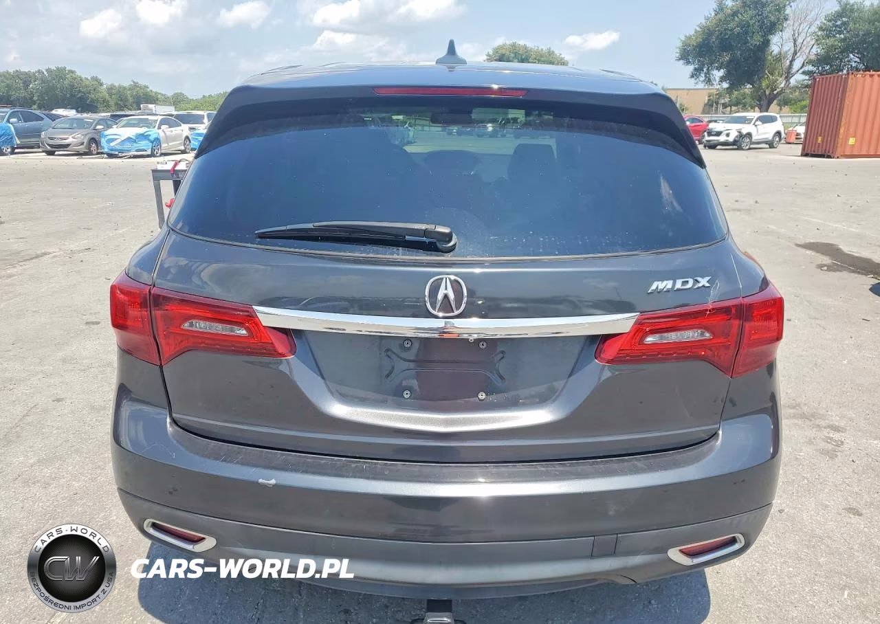 2014 Acura Mdx Technology VIN:5FRYD3H40EB017355 - 6