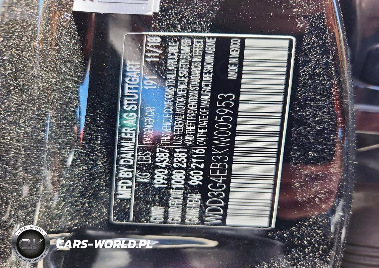 2019 Mercedes-Benz A 220 VIN:WDD3G4EB3KW005953 - 13