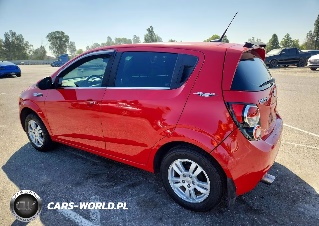 2013 Chevrolet Sonic Lt VIN:1G1JD6SB5D4179931 - 2