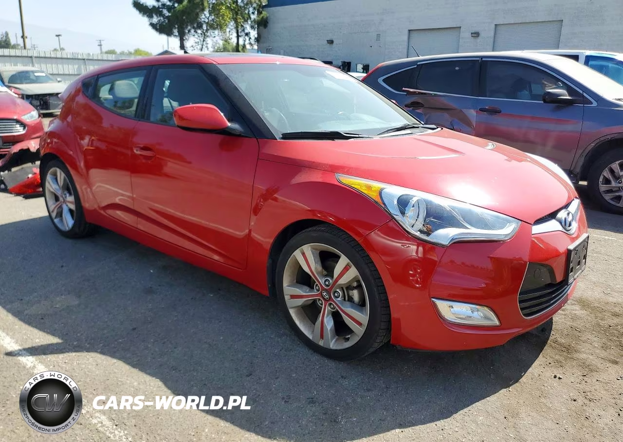 2014 Hyundai Veloster Base VIN:KMHTC6AD1EU182506 - 4