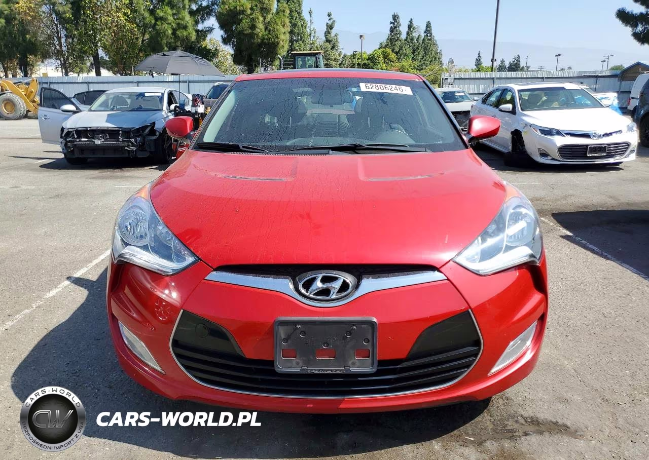 2014 Hyundai Veloster Base VIN:KMHTC6AD1EU182506 - 5