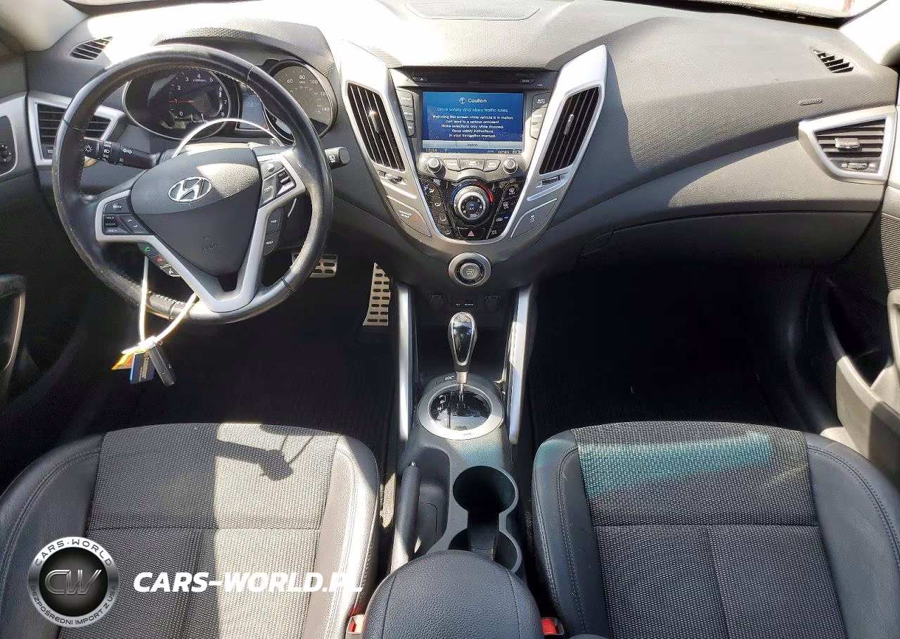 2014 Hyundai Veloster Base VIN:KMHTC6AD1EU182506 - 8