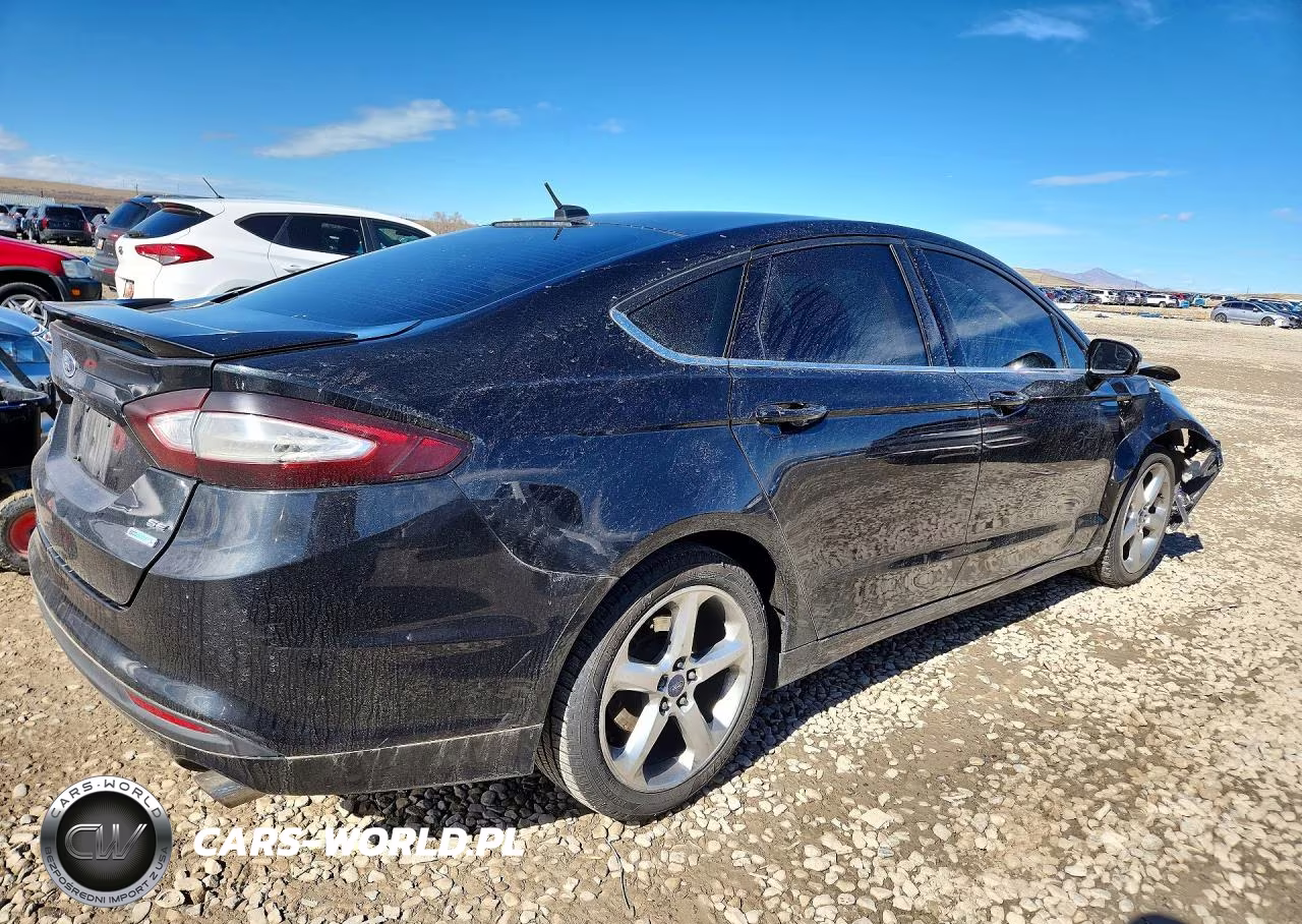 2014 Ford Fusion Se VIN:3FA6P0HR2ER380271 - 3