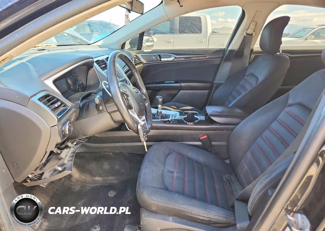 2014 Ford Fusion Se VIN:3FA6P0HR2ER380271 - 7