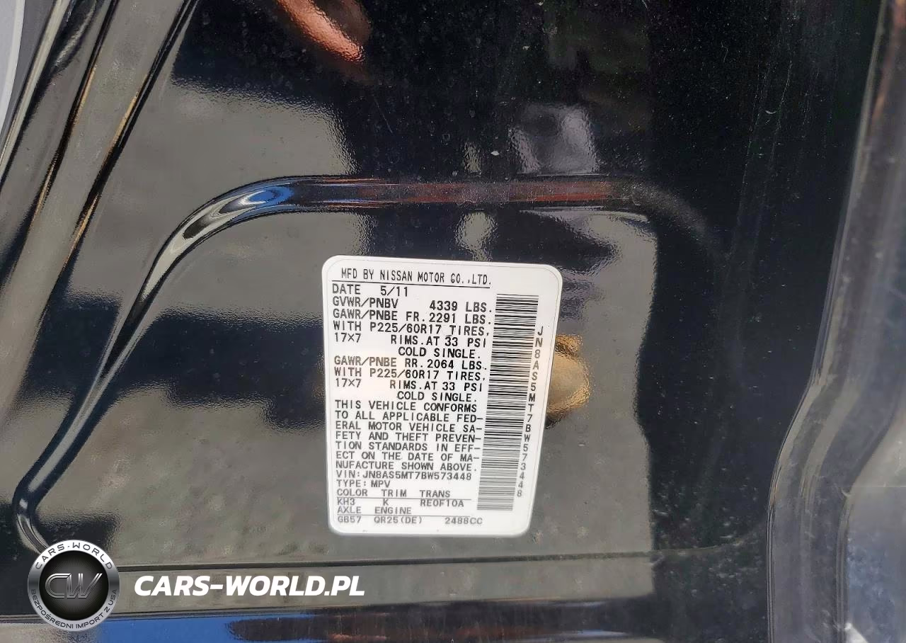 2011 Nissan Rogue S VIN:JN8AS5MT7BW573448 - 14