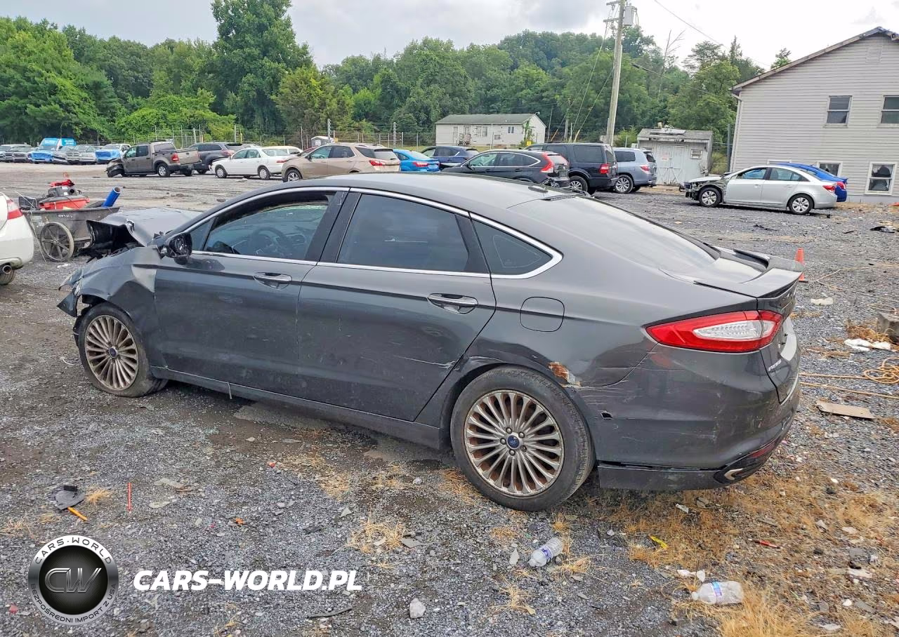 2016 Ford Fusion Titanium VIN:3FA6P0K93GR399164 - 2