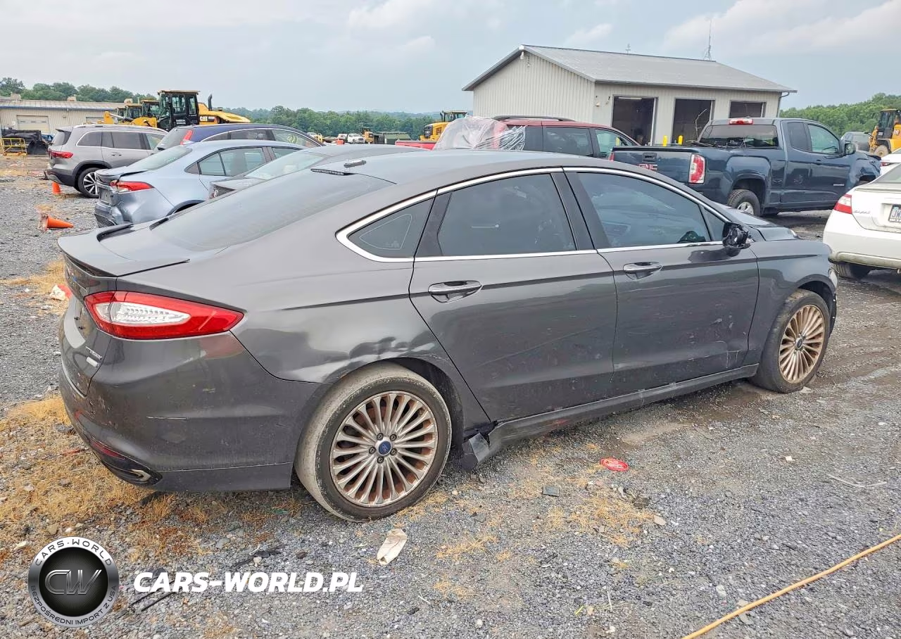 2016 Ford Fusion Titanium VIN:3FA6P0K93GR399164 - 3