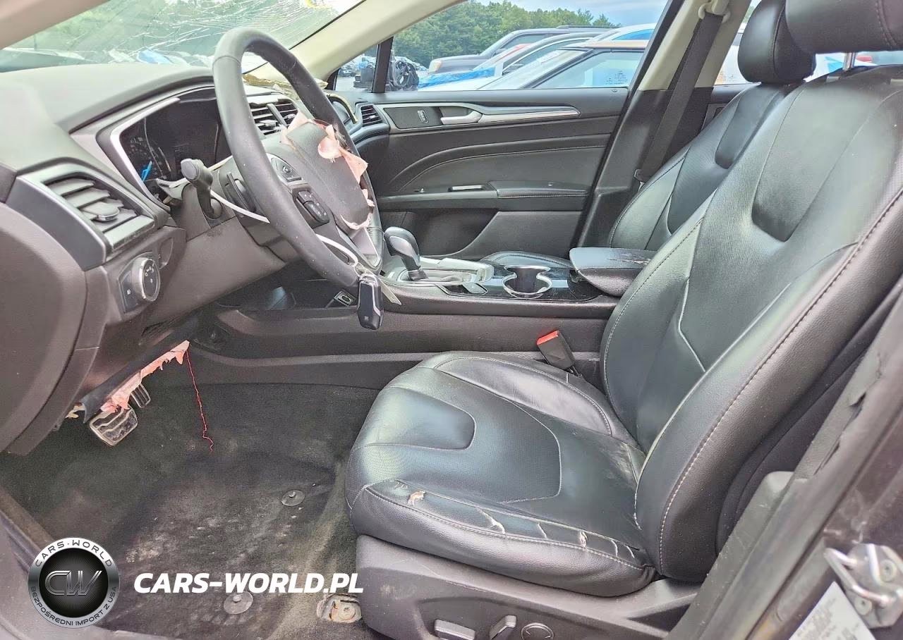 2016 Ford Fusion Titanium VIN:3FA6P0K93GR399164 - 7