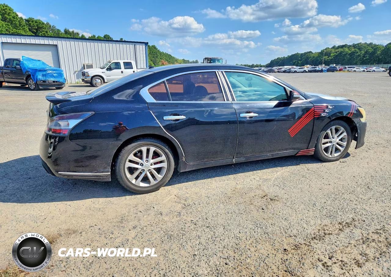 2013 Nissan Maxima S VIN:1N4AA5AP4DC825950 - 3