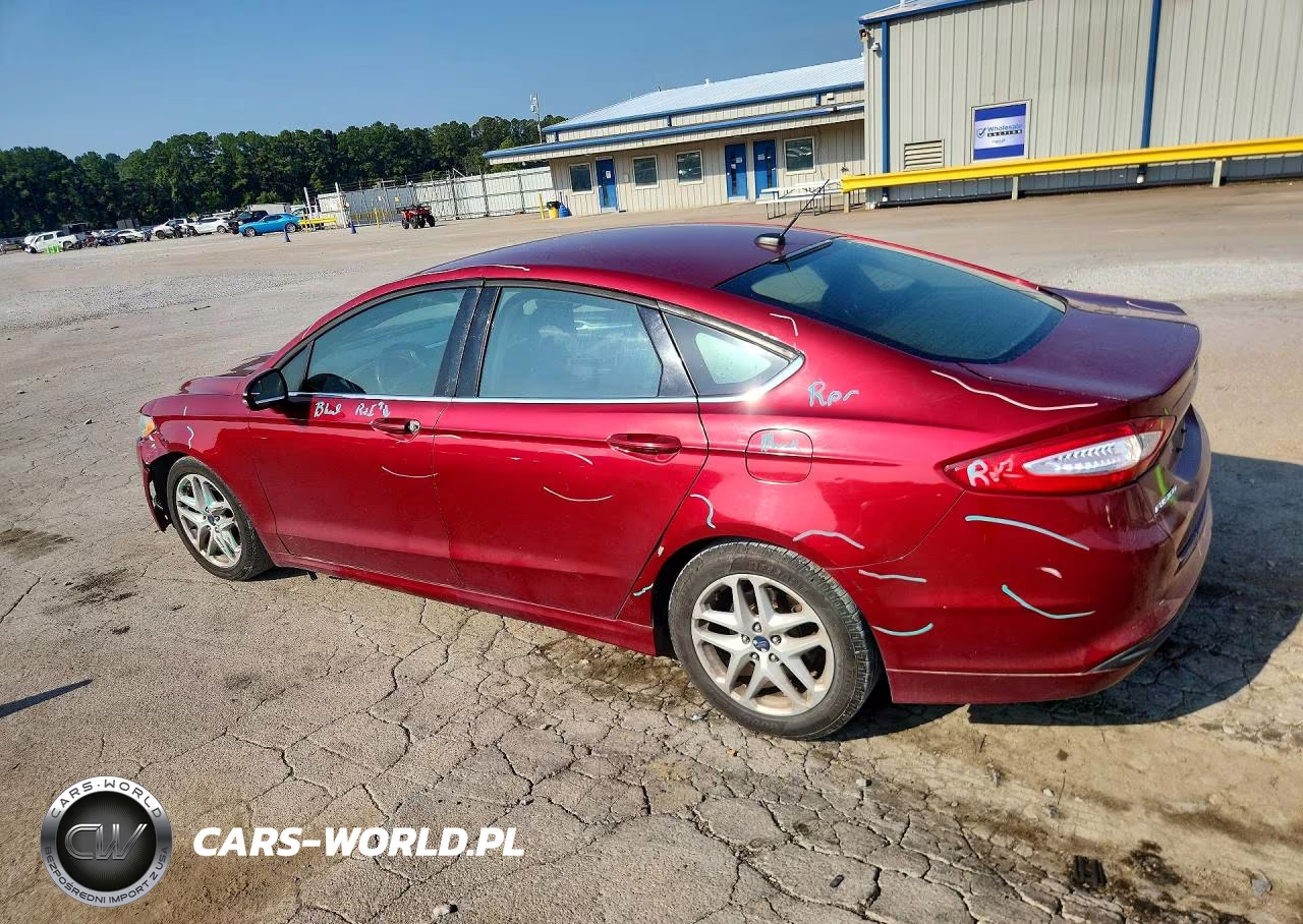 2016 Ford Fusion Se VIN:1FA6P0H70G5117507 - 2