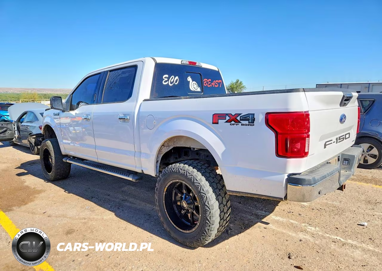 2019 Ford F150 Supercrew VIN:1FTEW1E41KKF02836 - 2