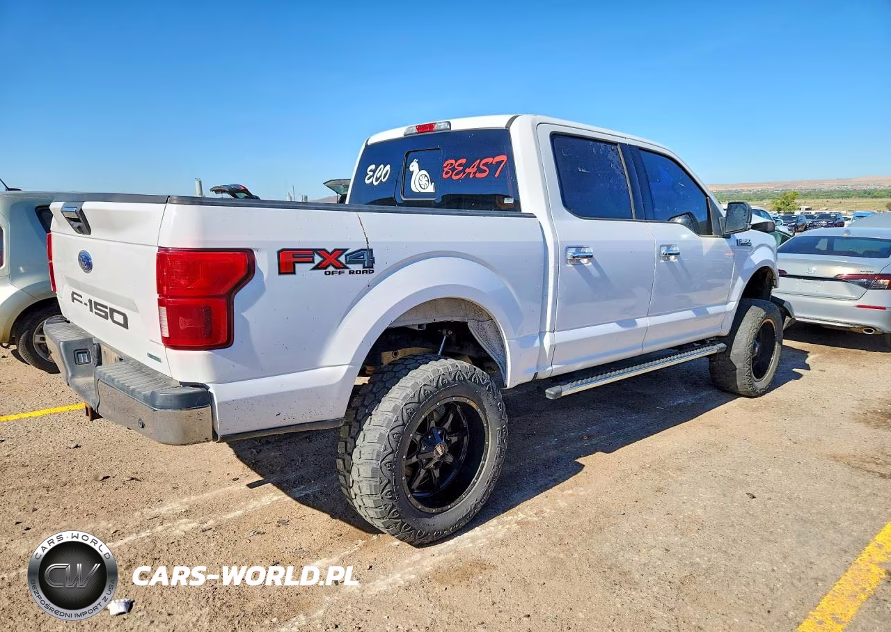 2019 Ford F150 Supercrew VIN:1FTEW1E41KKF02836 - 3