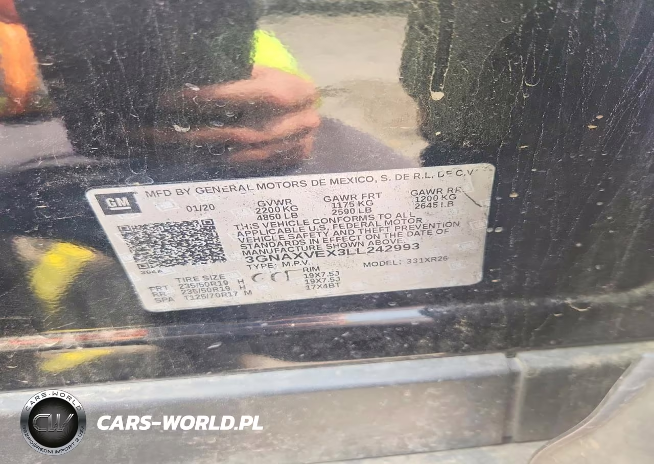 2020 Chevrolet Equinox Lt VIN:3GNAXVEX3LL242993 - 13