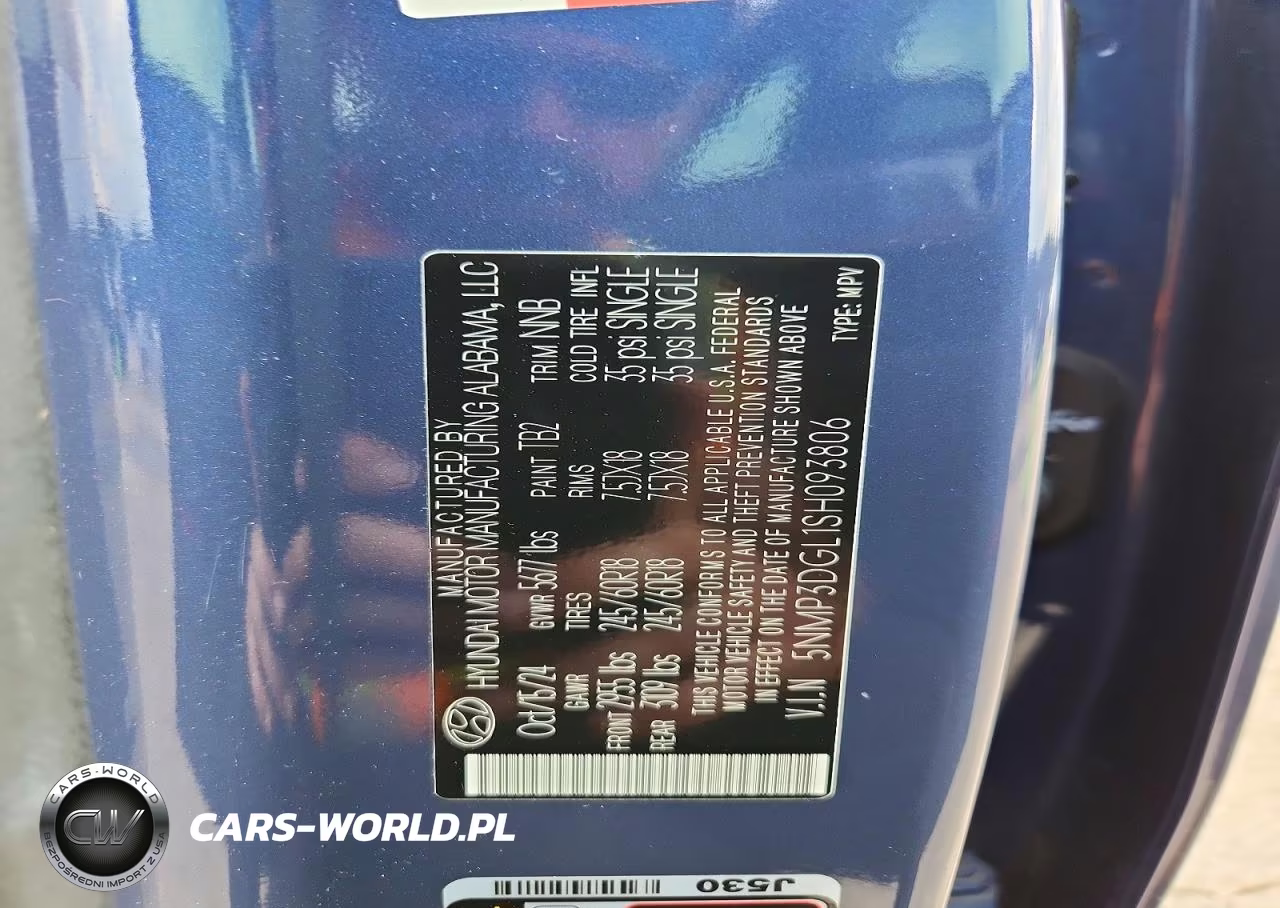 2025 Hyundai Santa Fe Xrt VIN:5NMP3DGL1SH093806 - 13