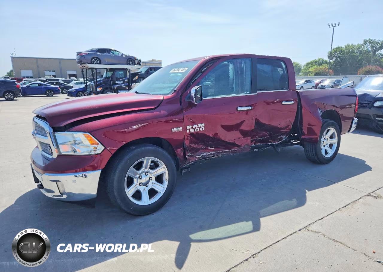 2018 Ram 1500 Slt VIN:1C6RR6LT1JS157099 - 1