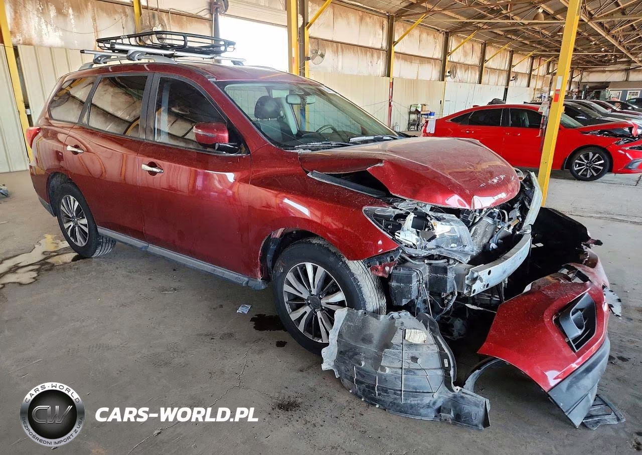 2017 Nissan Pathfinder Sv VIN:5N1DR2MM9HC661788 - 4