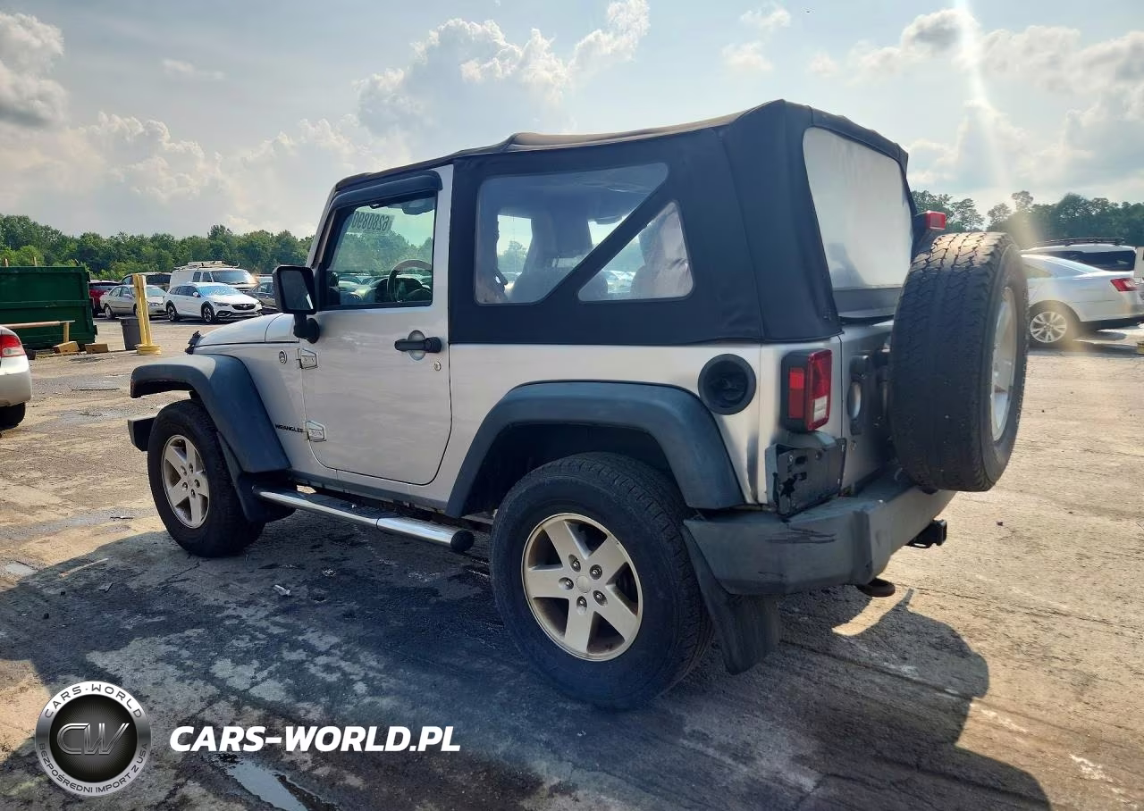 2009 Jeep Wrangler X VIN:1J4FA24139L727354 - 2