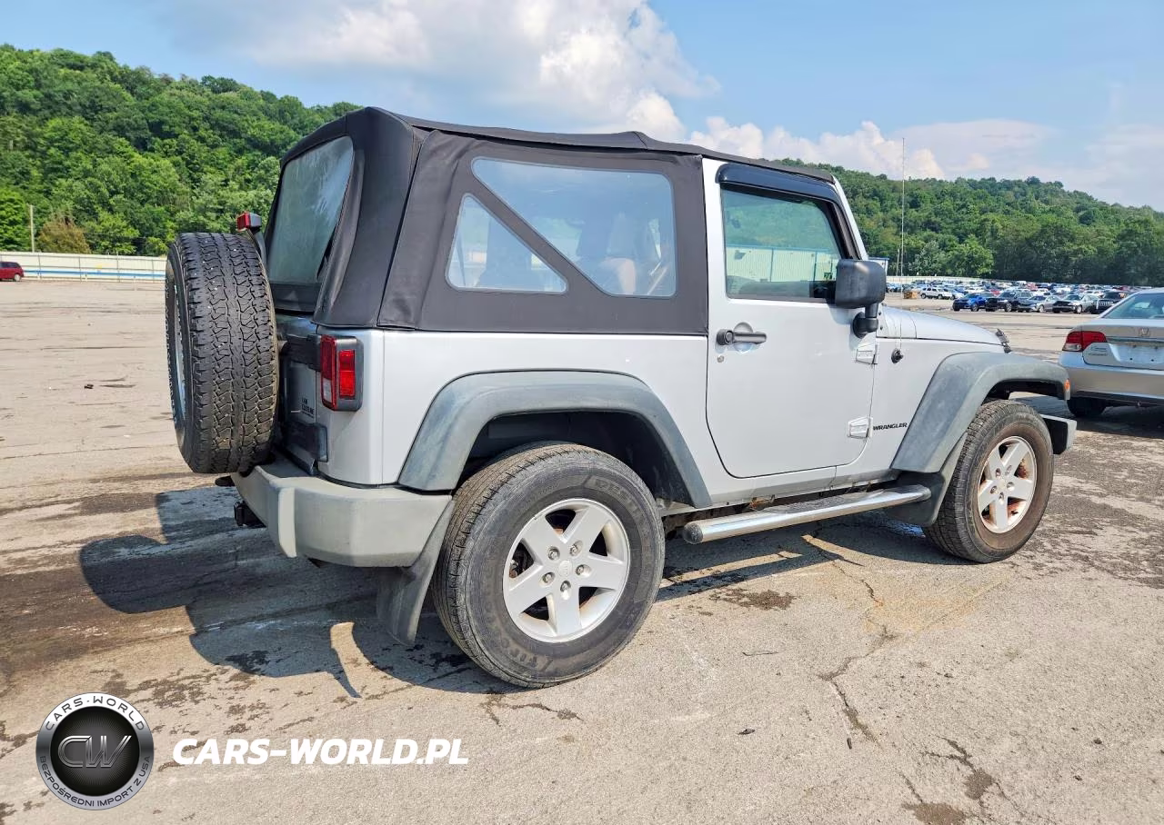 2009 Jeep Wrangler X VIN:1J4FA24139L727354 - 3