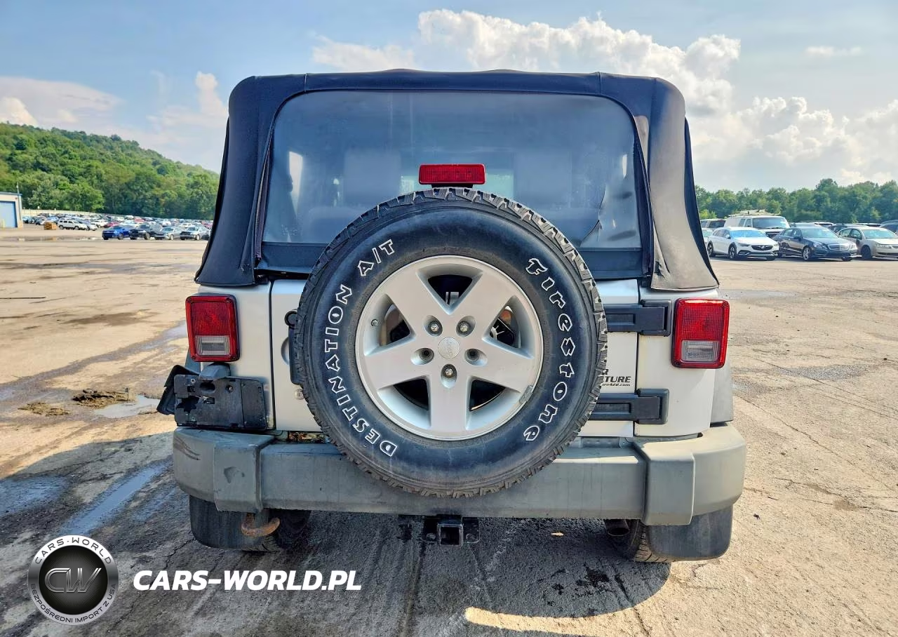 2009 Jeep Wrangler X VIN:1J4FA24139L727354 - 6