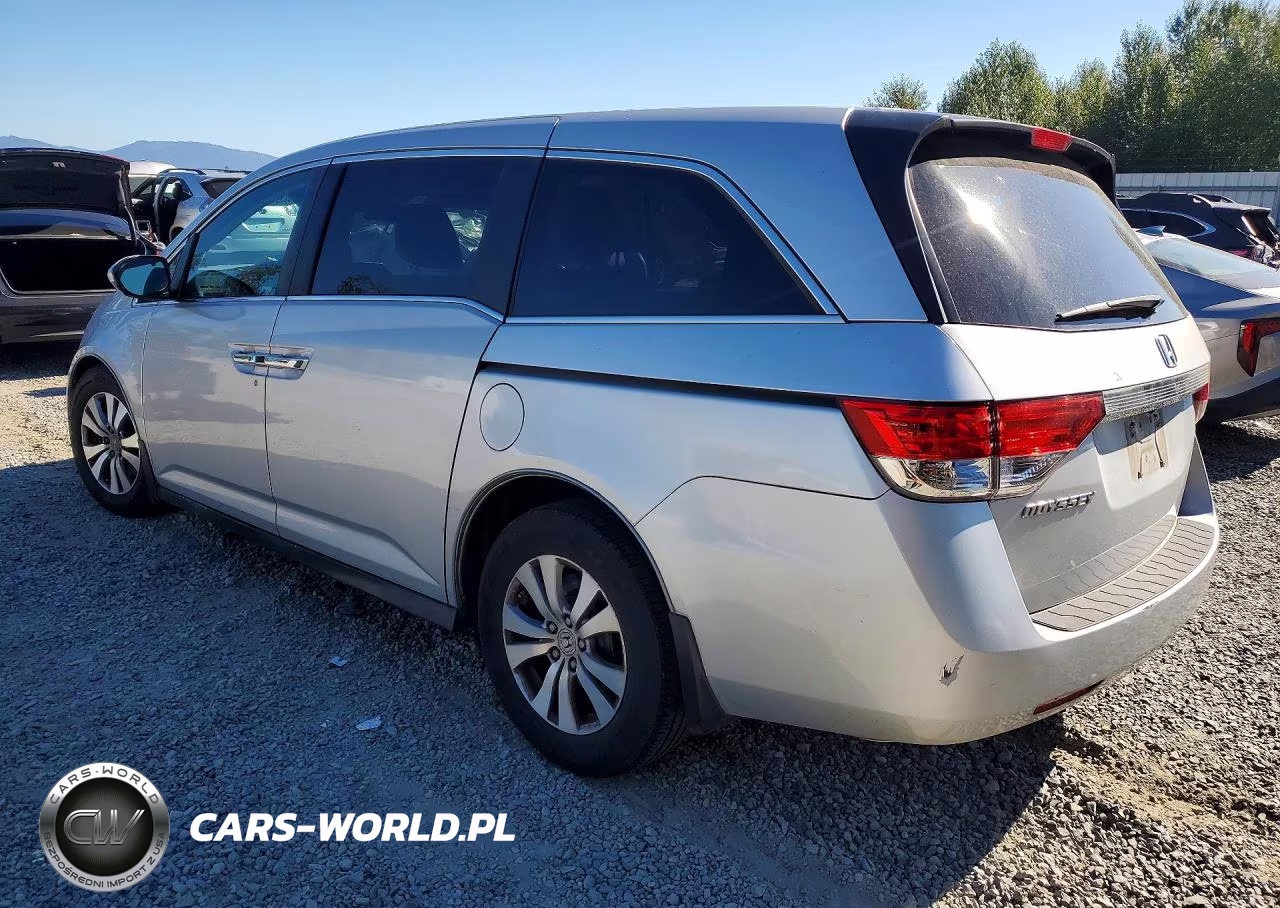 2015 Honda Odyssey Exl VIN:5FNRL5H6XFB015782 - 2