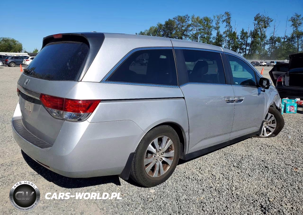 2015 Honda Odyssey Exl VIN:5FNRL5H6XFB015782 - 3