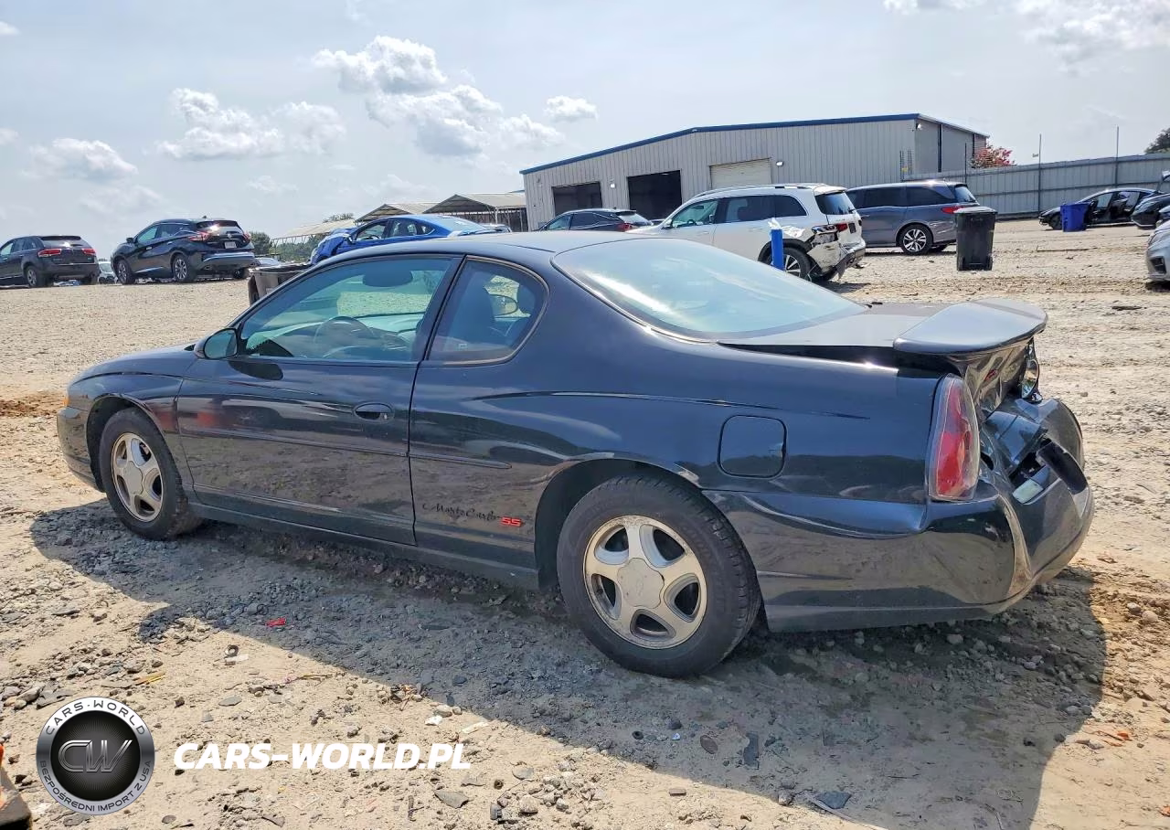 2003 Chevrolet Monte Carlo Ss VIN:2G1WX12K839452744 - 2