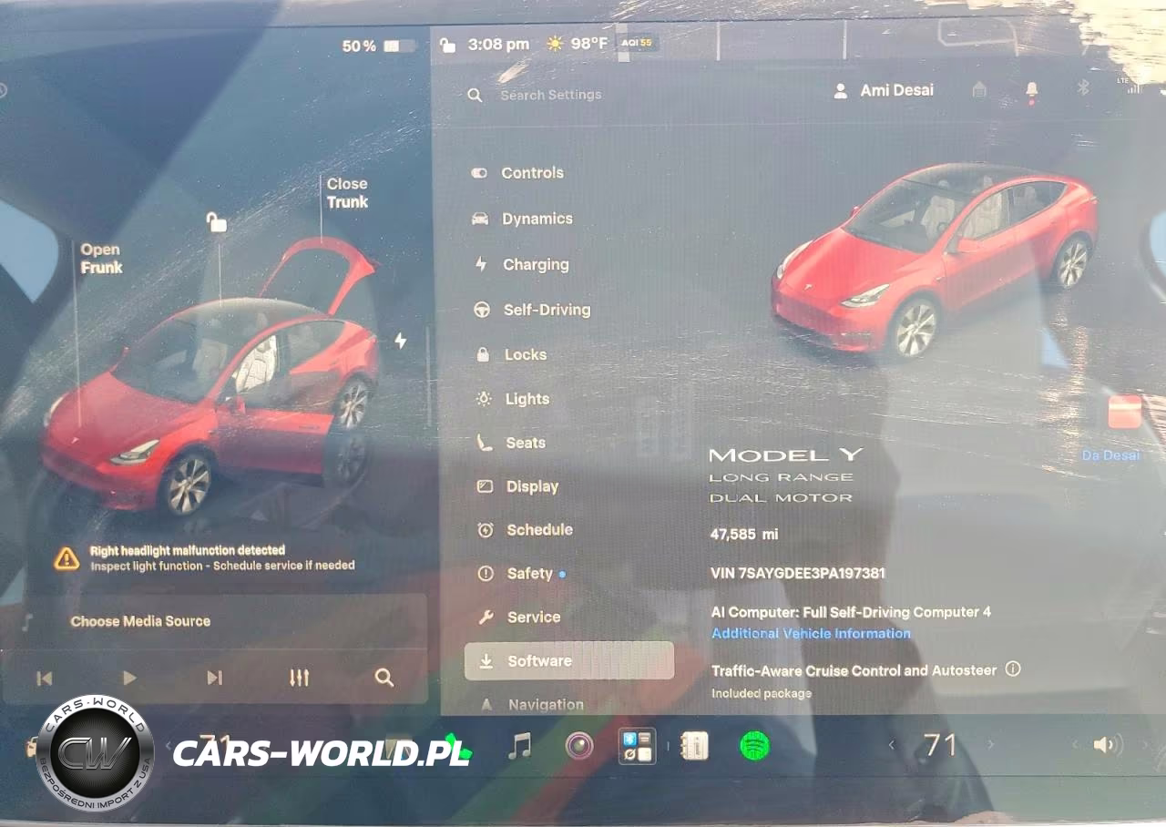 2023 Tesla Model Y VIN:7SAYGDEE3PA197381 - 9