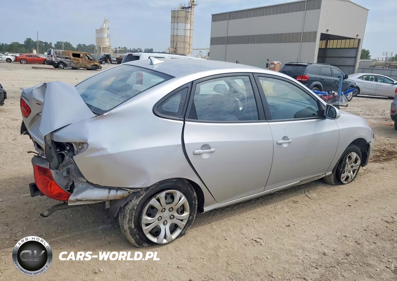 2010 Hyundai Elantra Gls VIN:KMHDU4AD1AU836890 - 3