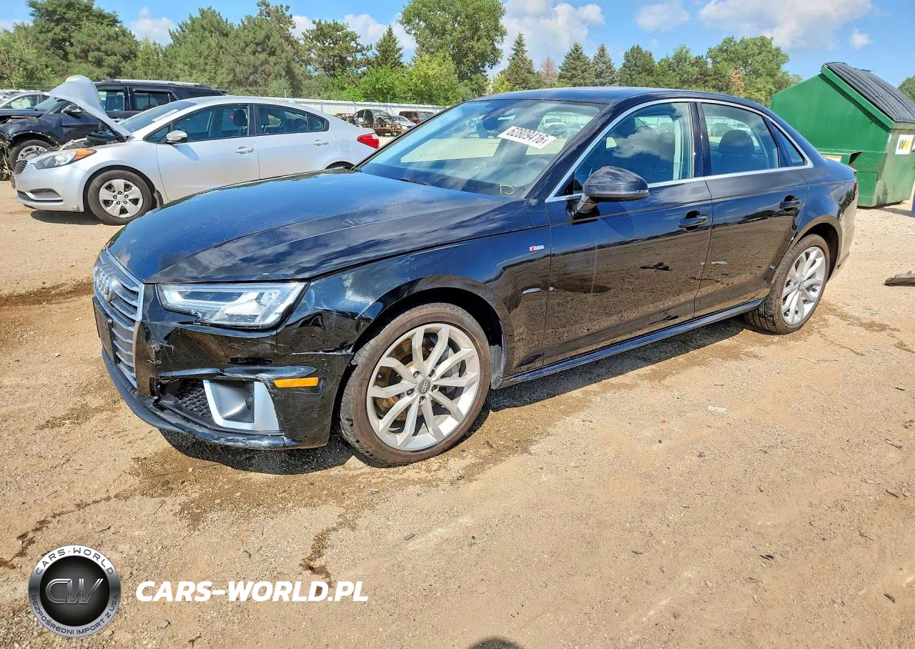 2019 Audi A4 Premium Plus VIN:WAUENAF44KA037182 - 1