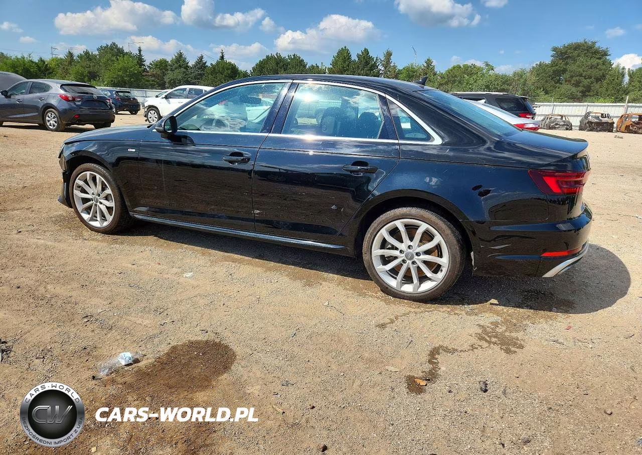 2019 Audi A4 Premium Plus VIN:WAUENAF44KA037182 - 2
