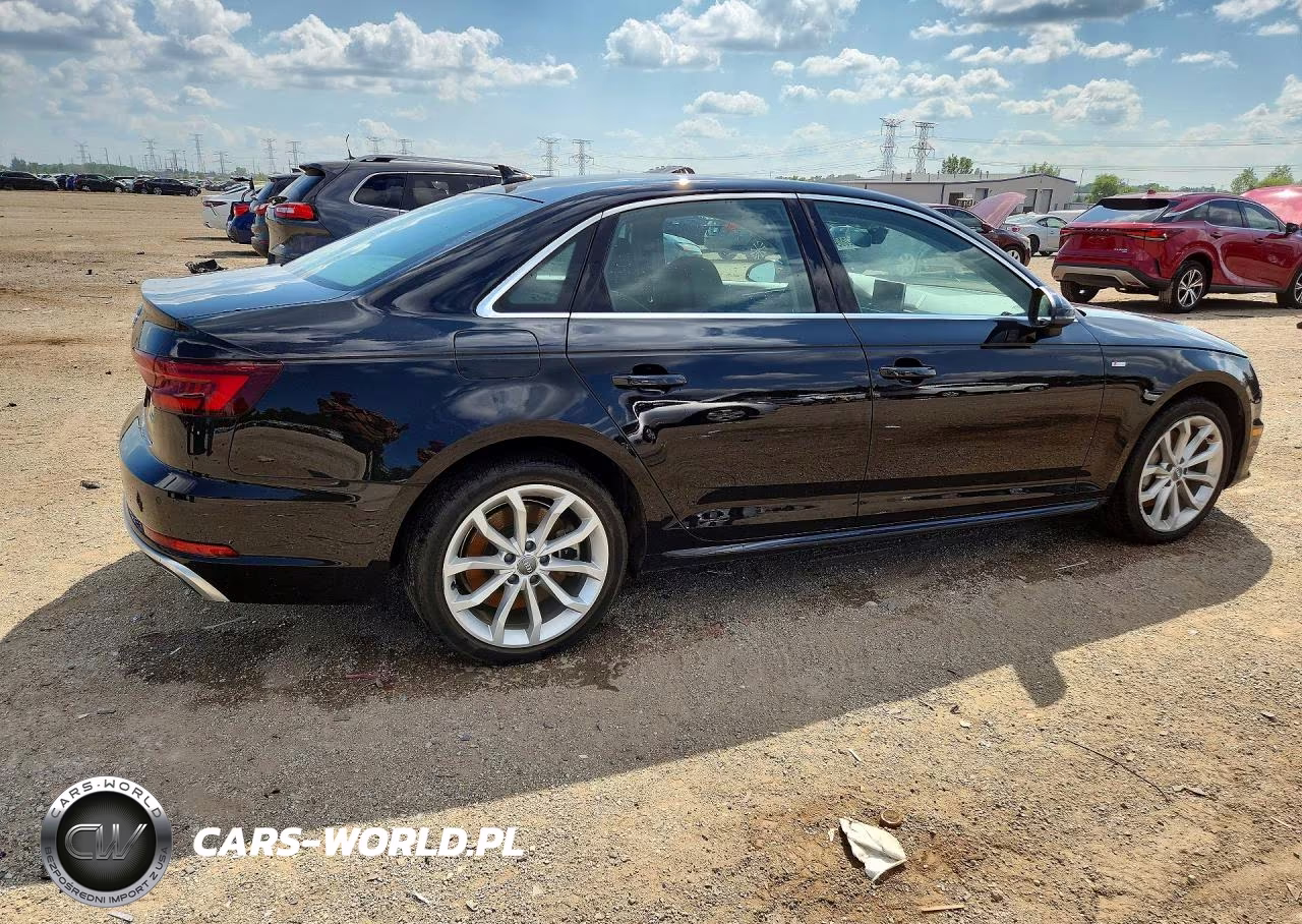 2019 Audi A4 Premium Plus VIN:WAUENAF44KA037182 - 3