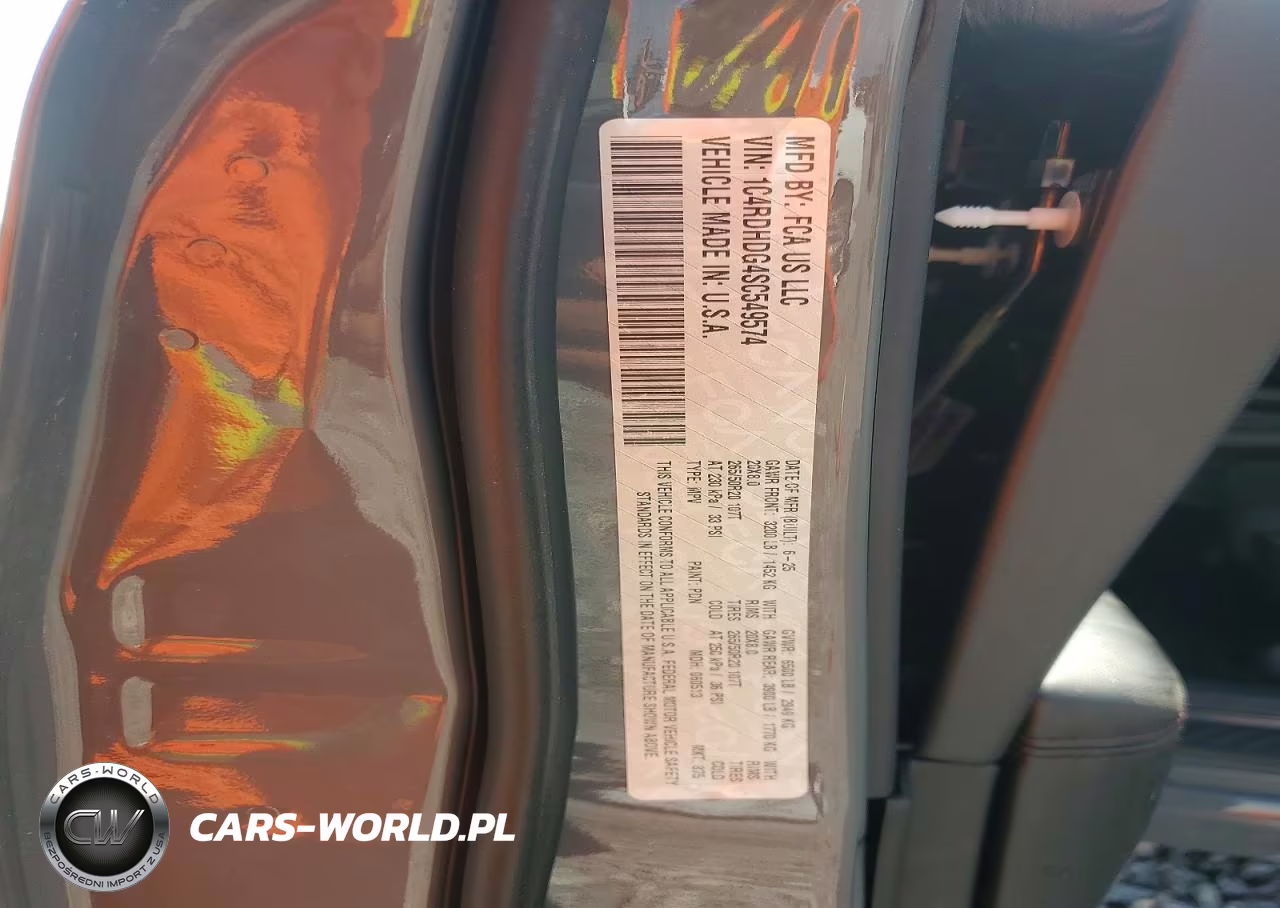 2025 Dodge Durango Gt VIN:1C4RDHDG4SC549574 - 13