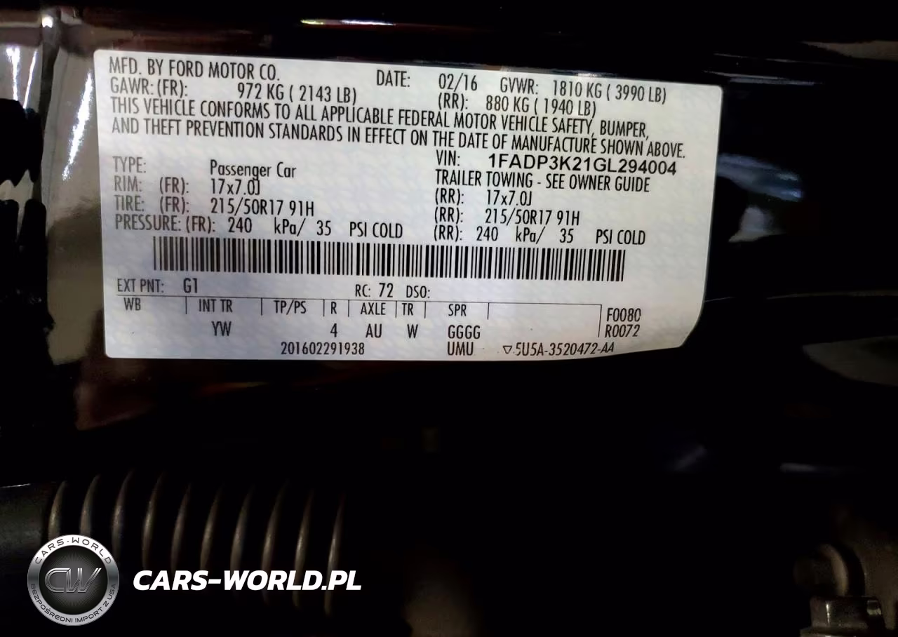 2016 Ford Focus Se VIN:1FADP3K21GL294004 - 13