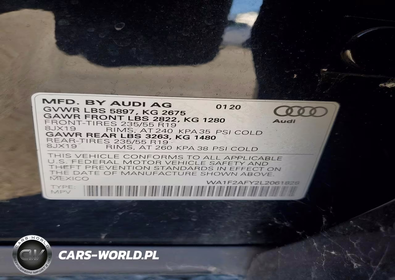2020 Audi Q5 E Prestige VIN:WA1F2AFY2L2061828 - 12