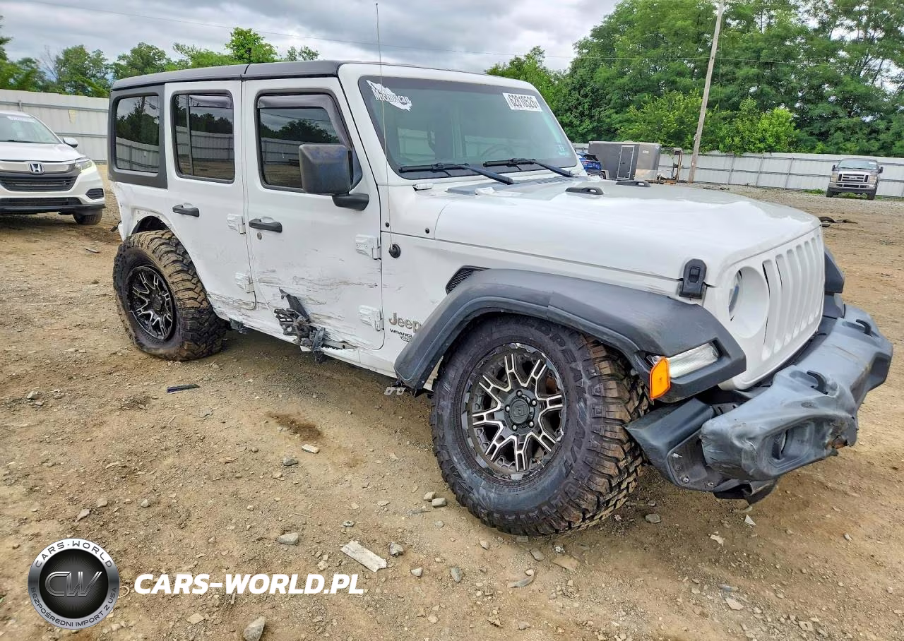 2019 Jeep Wrangler Unlimited Sport VIN:1C4HJXDGXKW677072 - 4