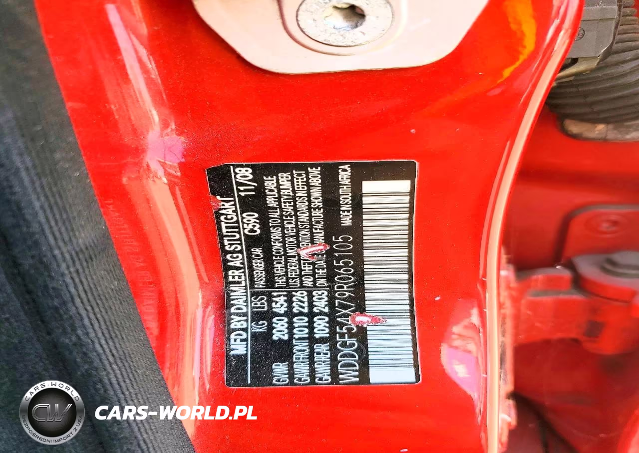 2009 Mercedes-Benz C 300 VIN:WDDGF54X79R065105 - 12