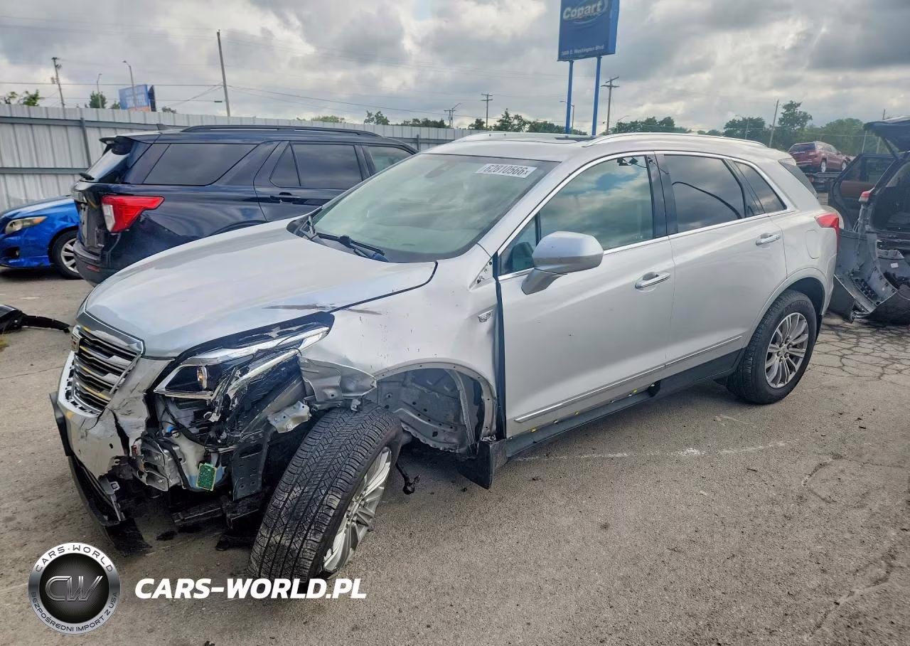 2019 Cadillac Xt5 Luxury VIN:1GYKNCRS6KZ177080 - 1