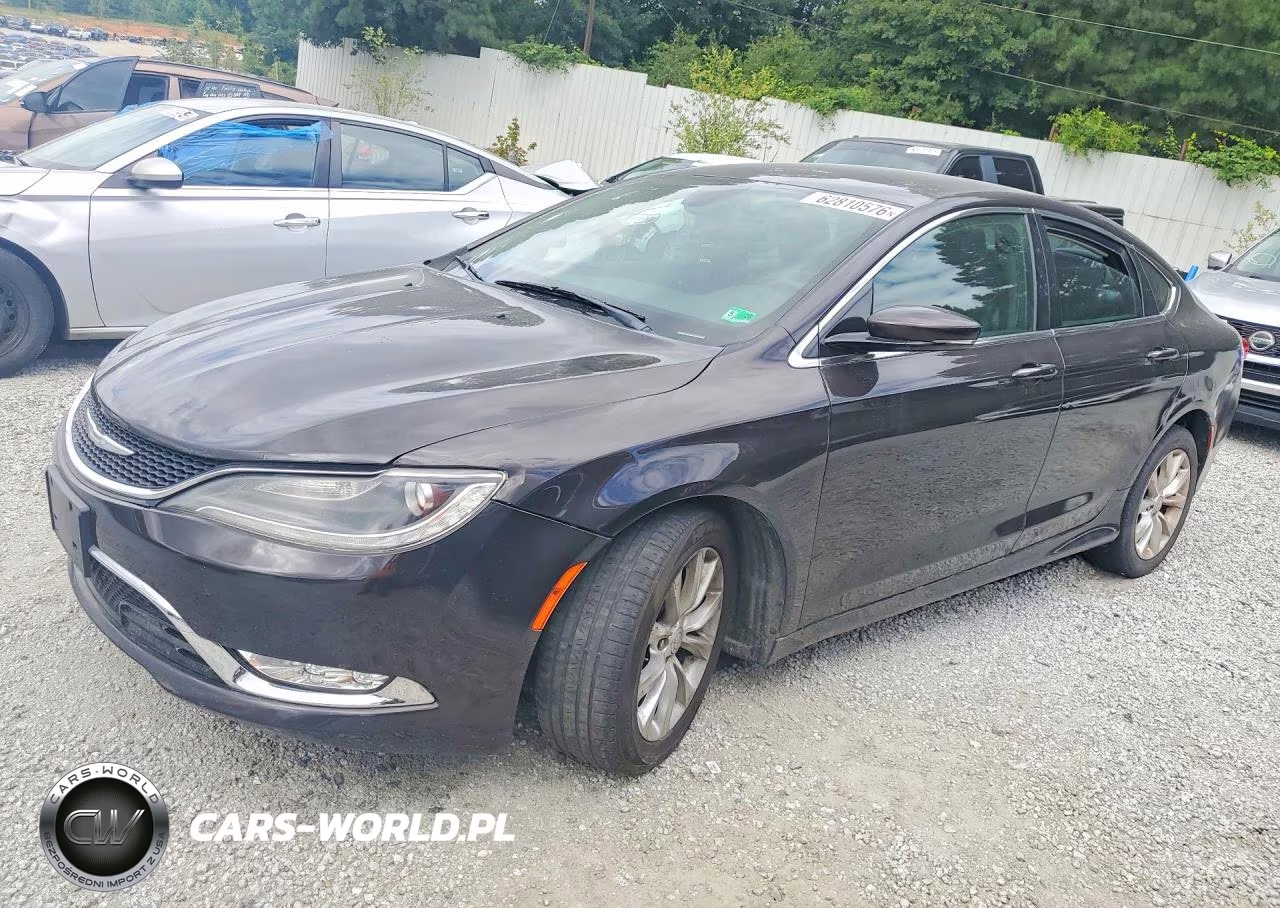 2015 Chrysler 200 C VIN:1C3CCCCG1FN567610 - 1