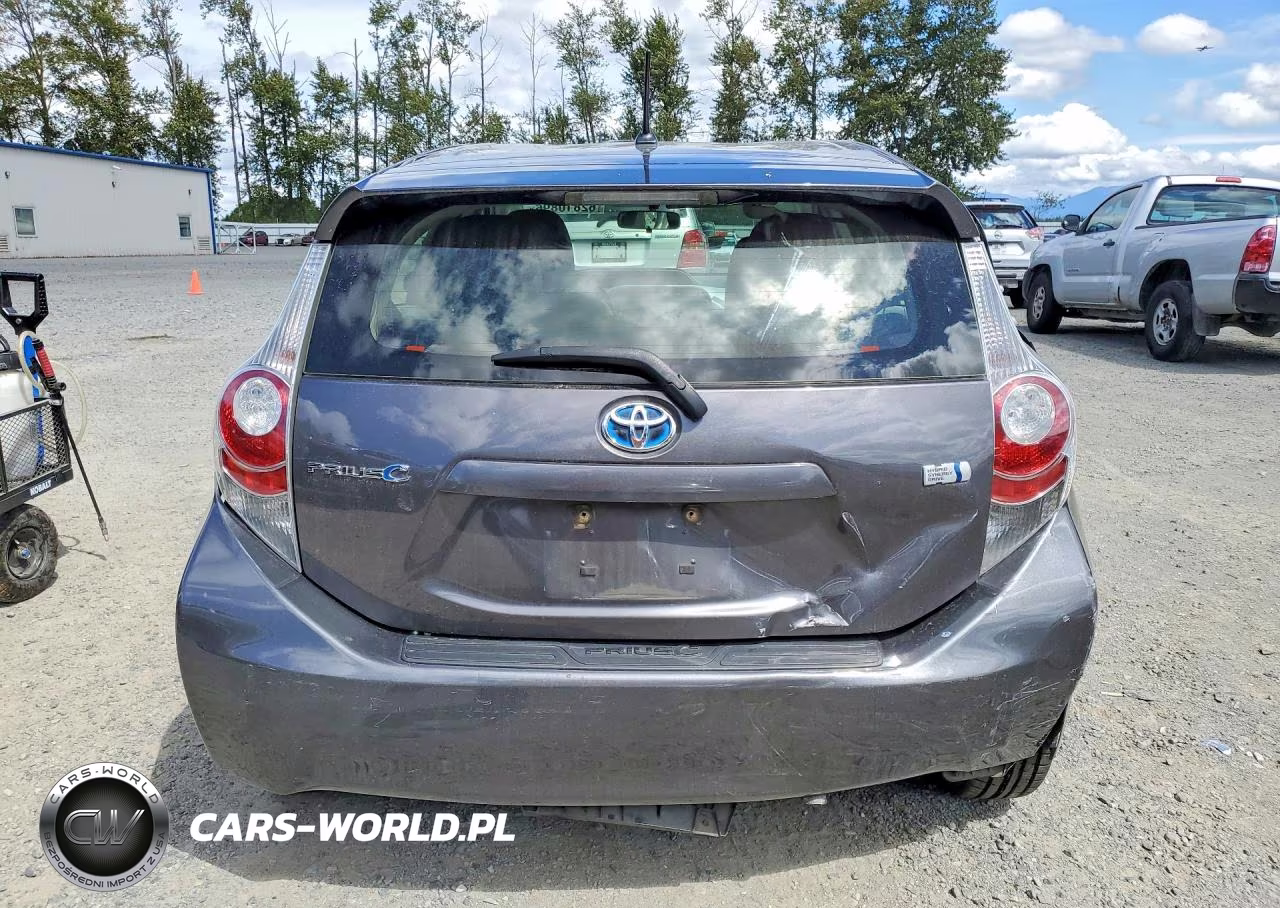 2012 Toyota Prius C Two VIN:JTDKDTB36C1514715 - 6