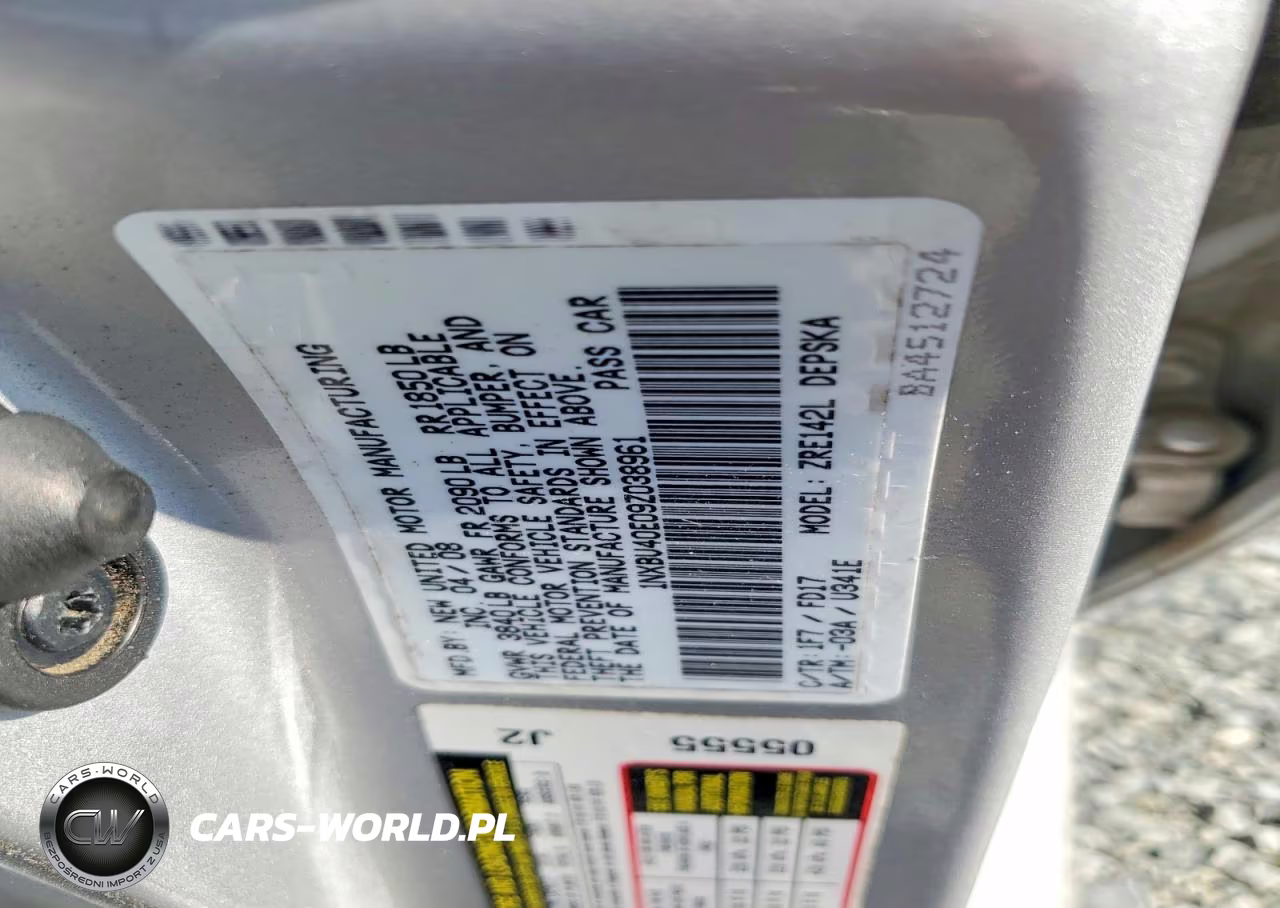 2009 Toyota Corolla S VIN:1NXBU40E09Z038961 - 12