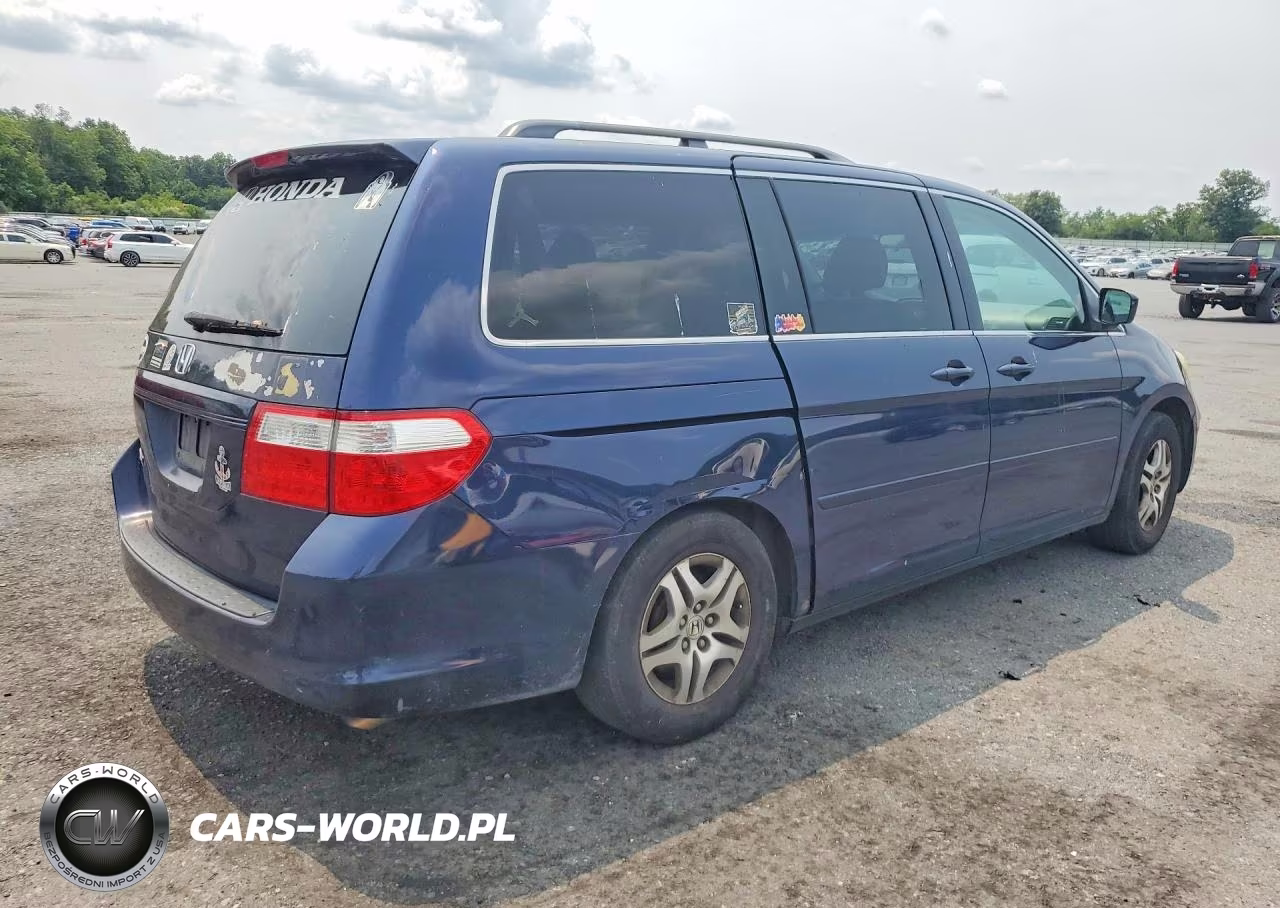 2007 Honda Odyssey Exl VIN:5FNRL387X7B034685 - 3
