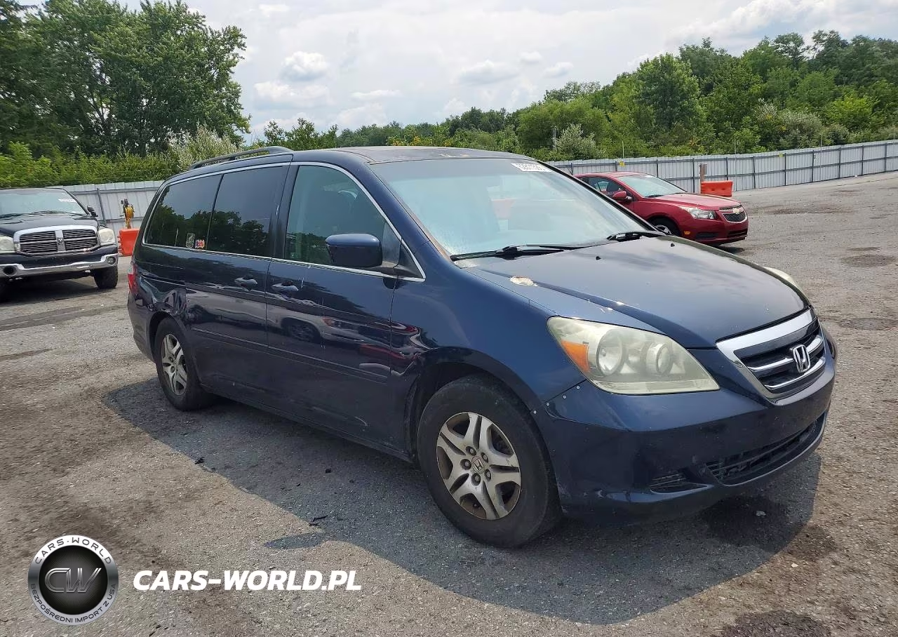 2007 Honda Odyssey Exl VIN:5FNRL387X7B034685 - 4