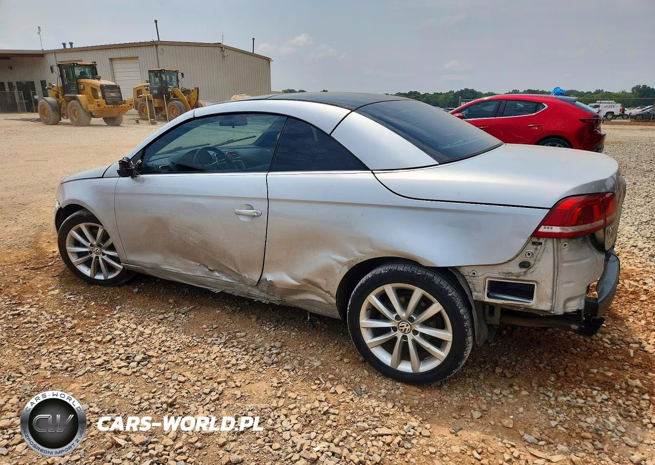 2015 Volkswagen Eos Komfort VIN:WVWBW8AHXFV002621 - 2