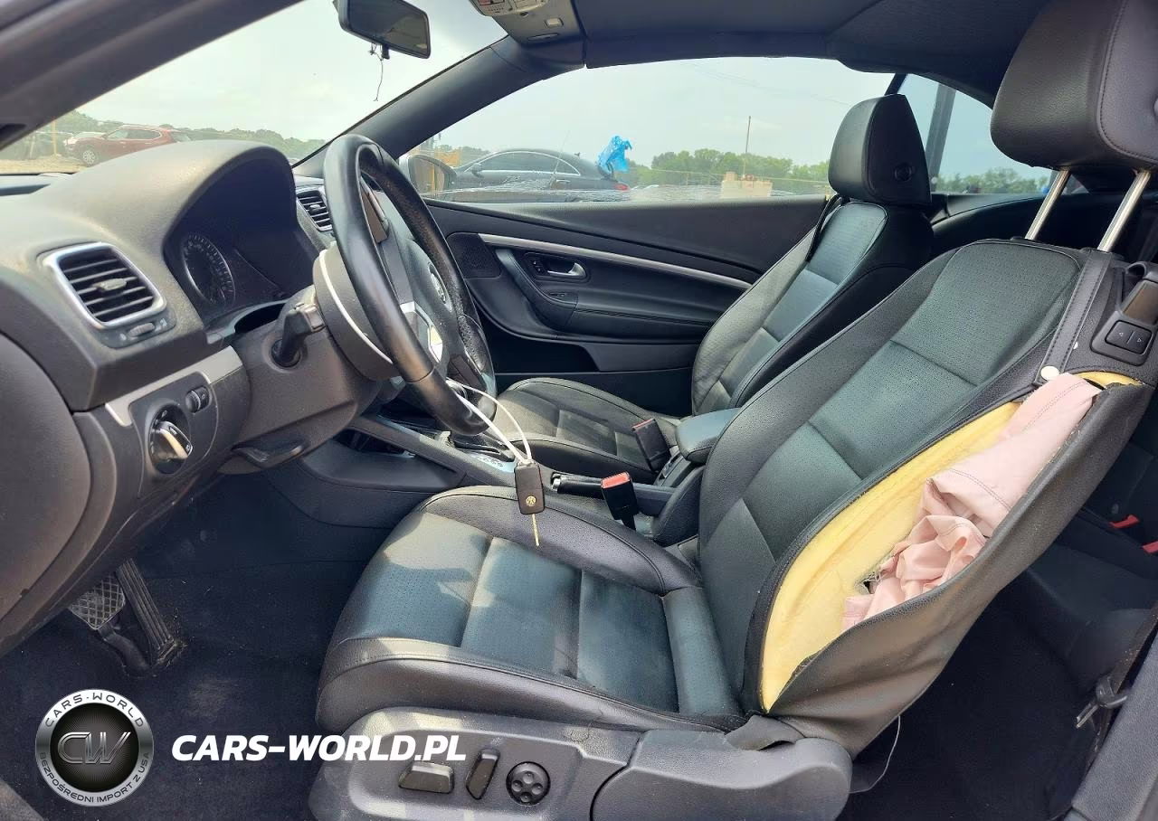 2015 Volkswagen Eos Komfort VIN:WVWBW8AHXFV002621 - 7
