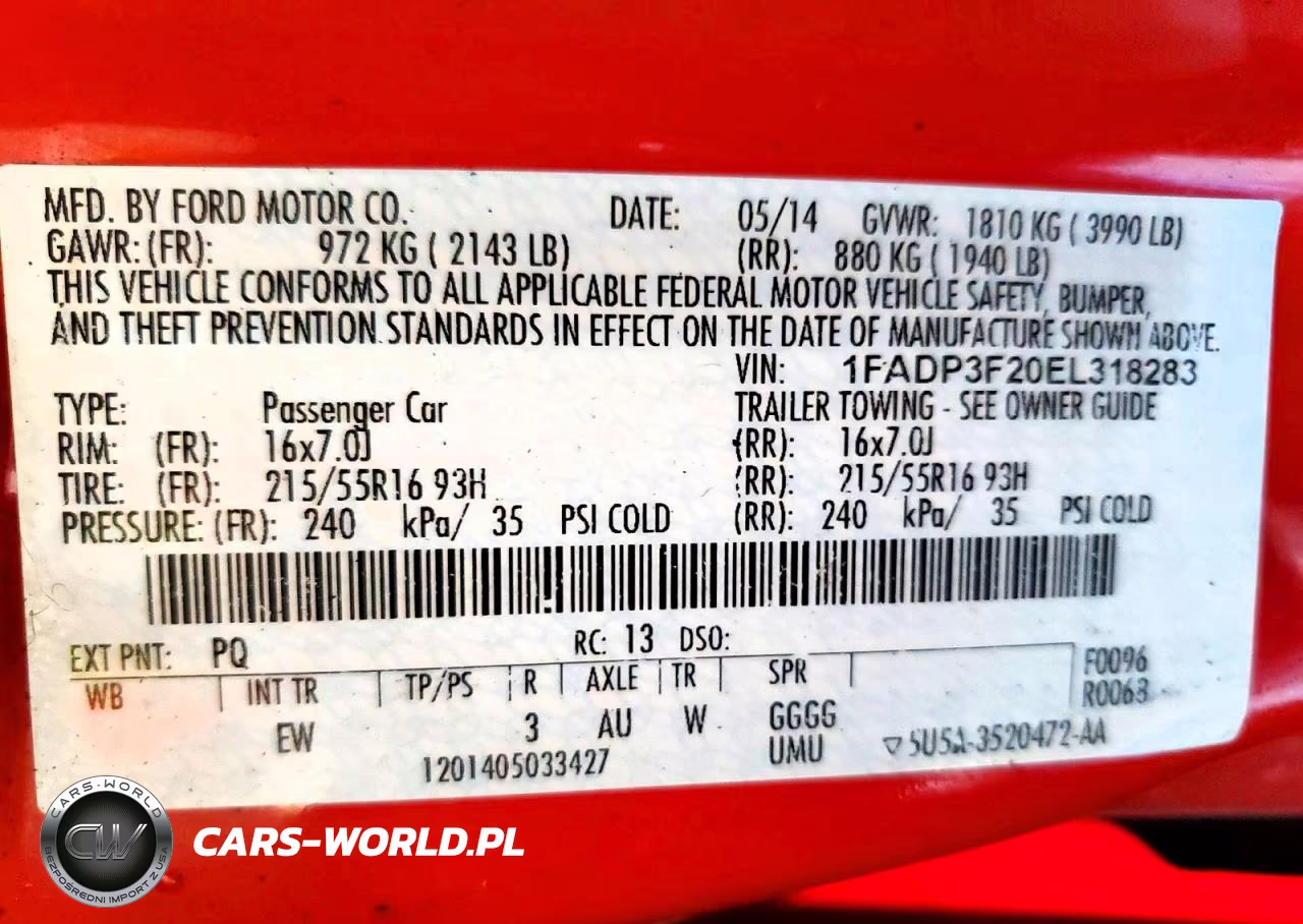 2014 Ford Focus Se VIN:1FADP3F20EL318283 - 12