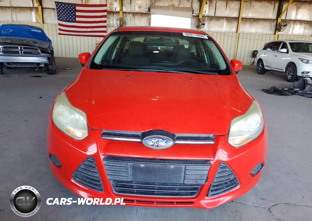 2014 Ford Focus Se VIN:1FADP3F20EL318283 - 5