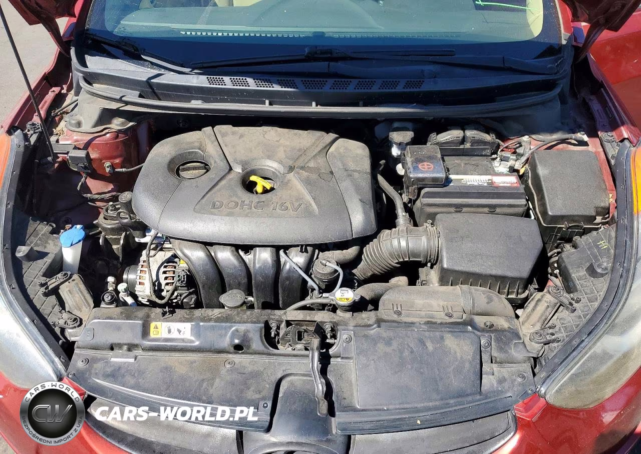 2013 Hyundai Elantra Gls VIN:5NPDH4AE9DH274804 - 11