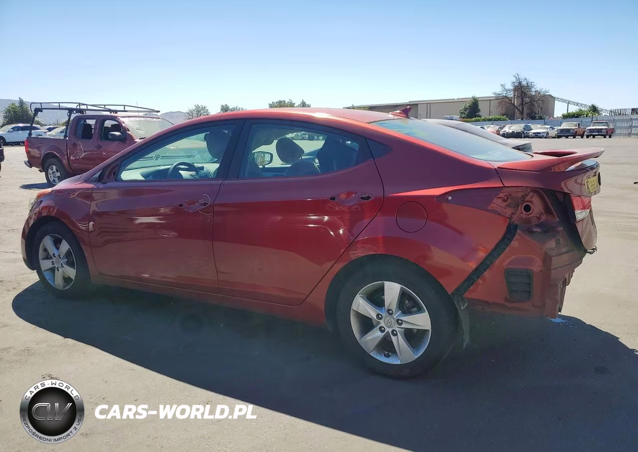 2013 Hyundai Elantra Gls VIN:5NPDH4AE9DH274804 - 2